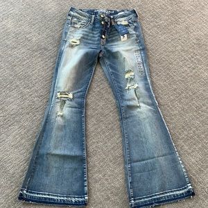 American Eagle BoHo Artist Jeans